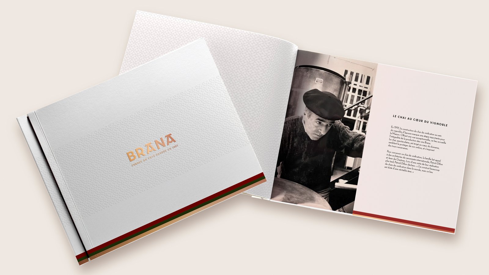 Design global Maison Brana — edition — support de communication par 2S Global Design