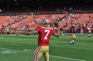 "This is the last game before I turn myself in for that Ponzi Scheme Joe Montana and I set up."