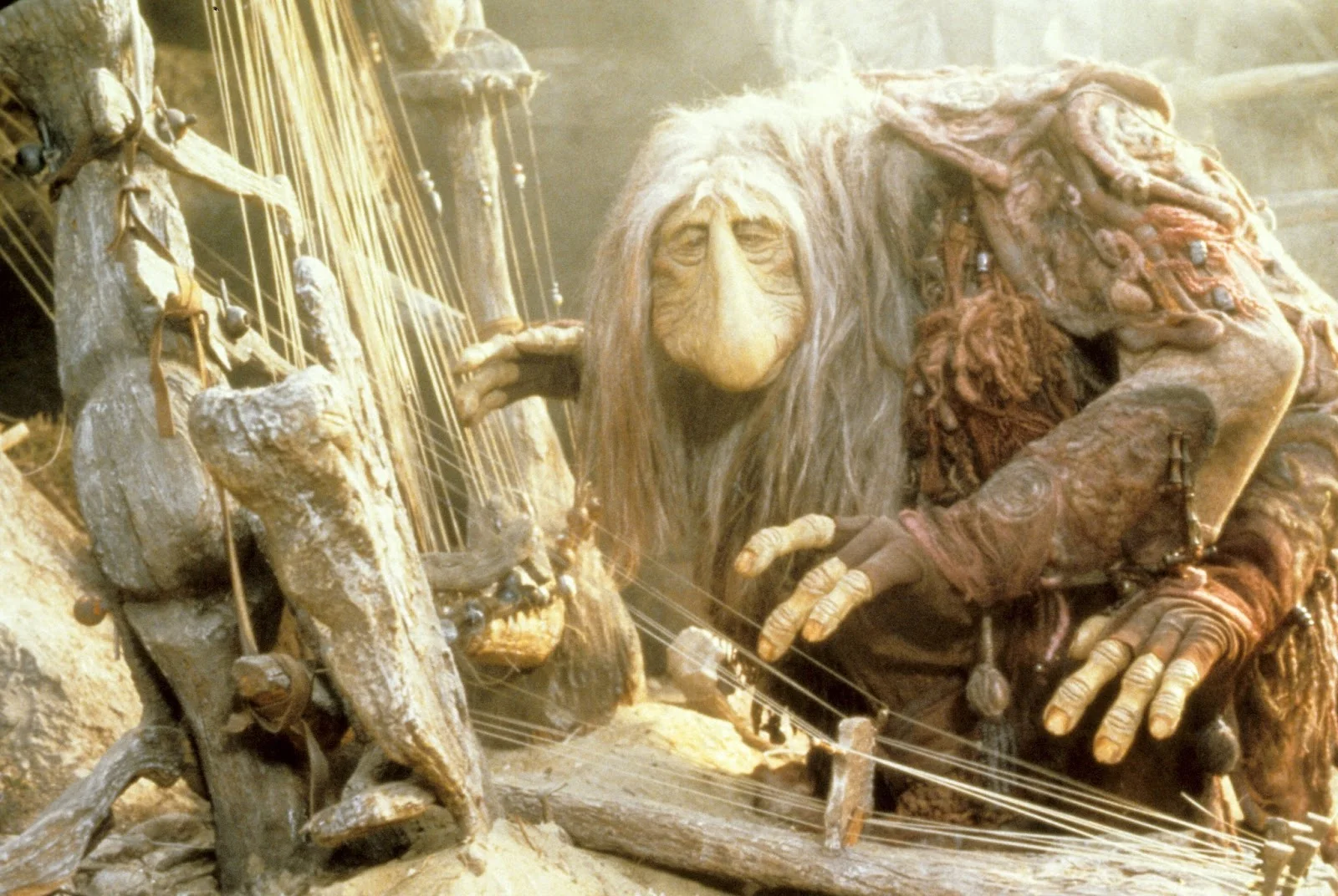 "Down at Fraggle Rock...I mean...uhhh...at the time when three suns meet...or something."