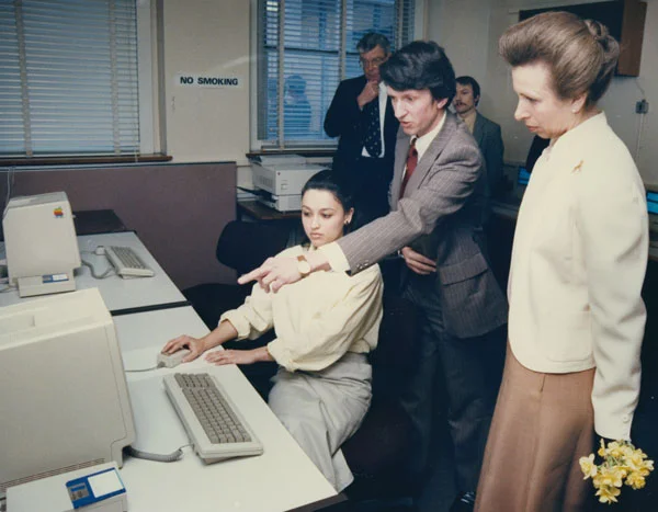 So this is where you guys keep the cyberspace? Make sure you hack the mainframes to internet the world wide web! Hi, we are 90's computer hackers!