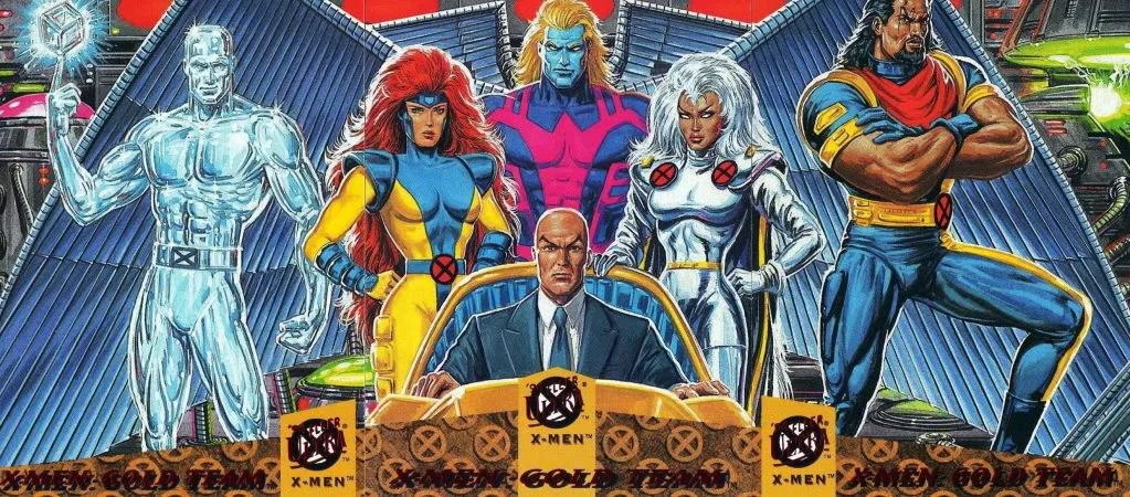 I wanted to talk about the Gold Team, but I'm distracted by Archangel's amazing golden hair.