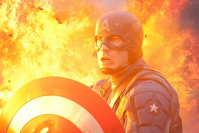 "His last name is Rogers and America? I had Black Widow show me how to use the Google and I think this might be one of those identity theft things. Just seems wrong if you ask me."