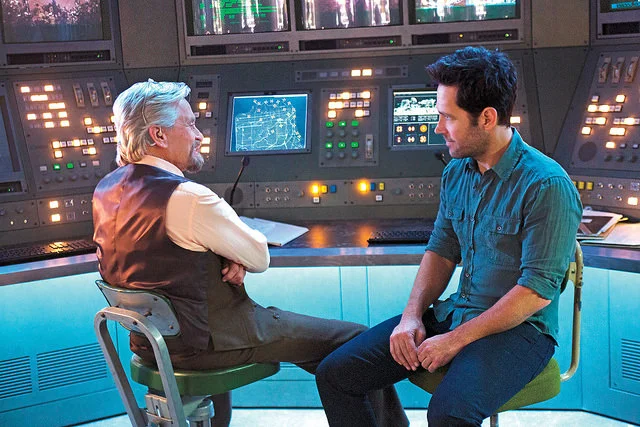 Rudd: I'm just in awe of you: you did so many movies about getting it on with hot chicks. Douglas: Paul, those weren't movies...they were documentaries.