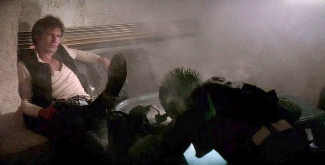 The whole "Han shot first" debate&nbsp;&nbsp;is not even a thing because HAN IS THE ONLY ONE WHO SHOT. EVER!!!! Damn you George Lucas!!!!
