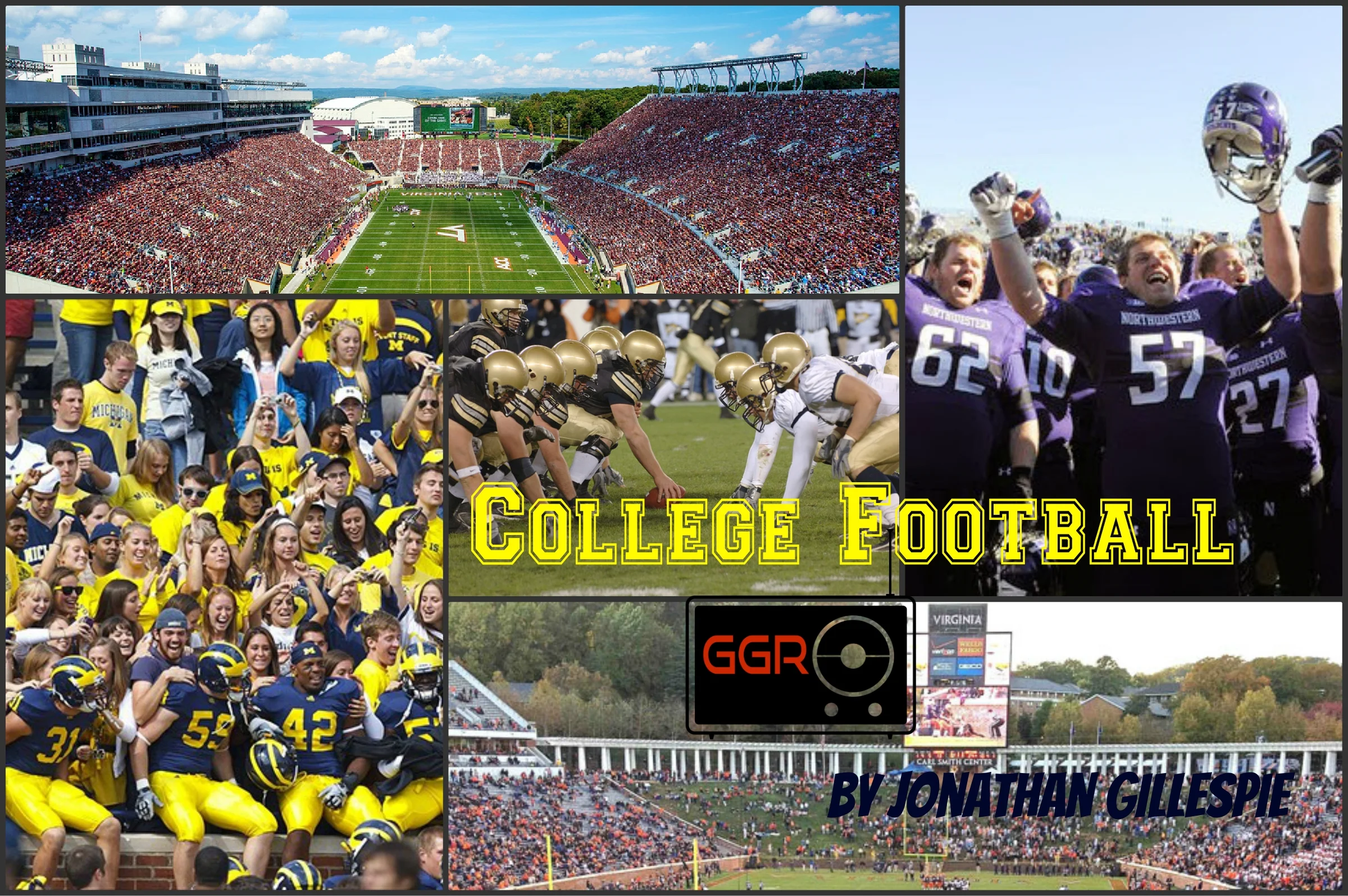 Big Start for Big Jon Reporting on College Football