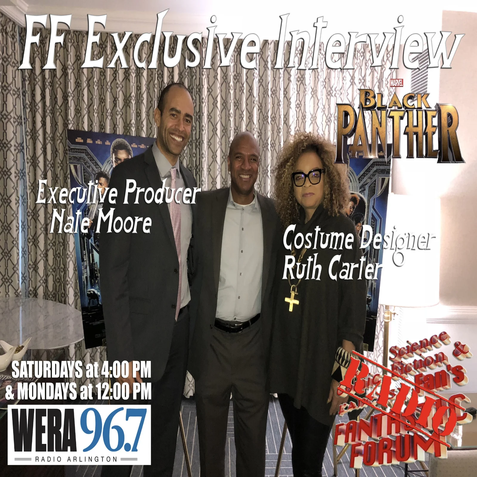 February 17 2018 - Black Panther Discussion and Exclusive Interviews