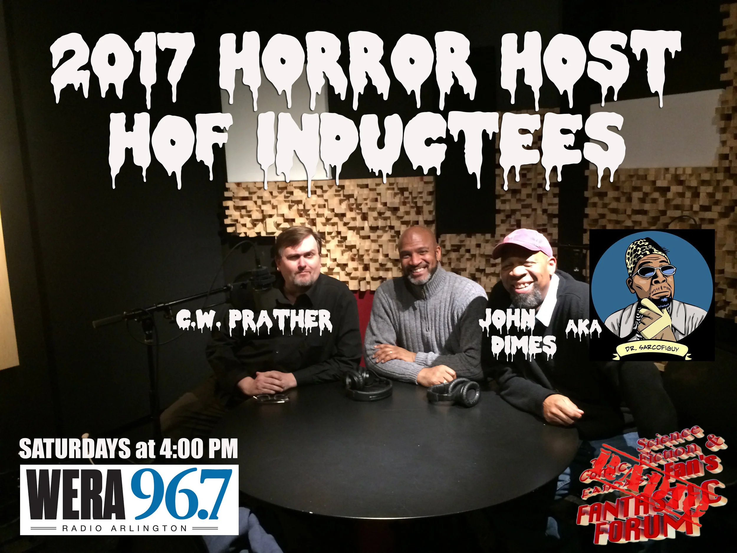 March 18 2017 - Horror Host Hall of Fame Inductees