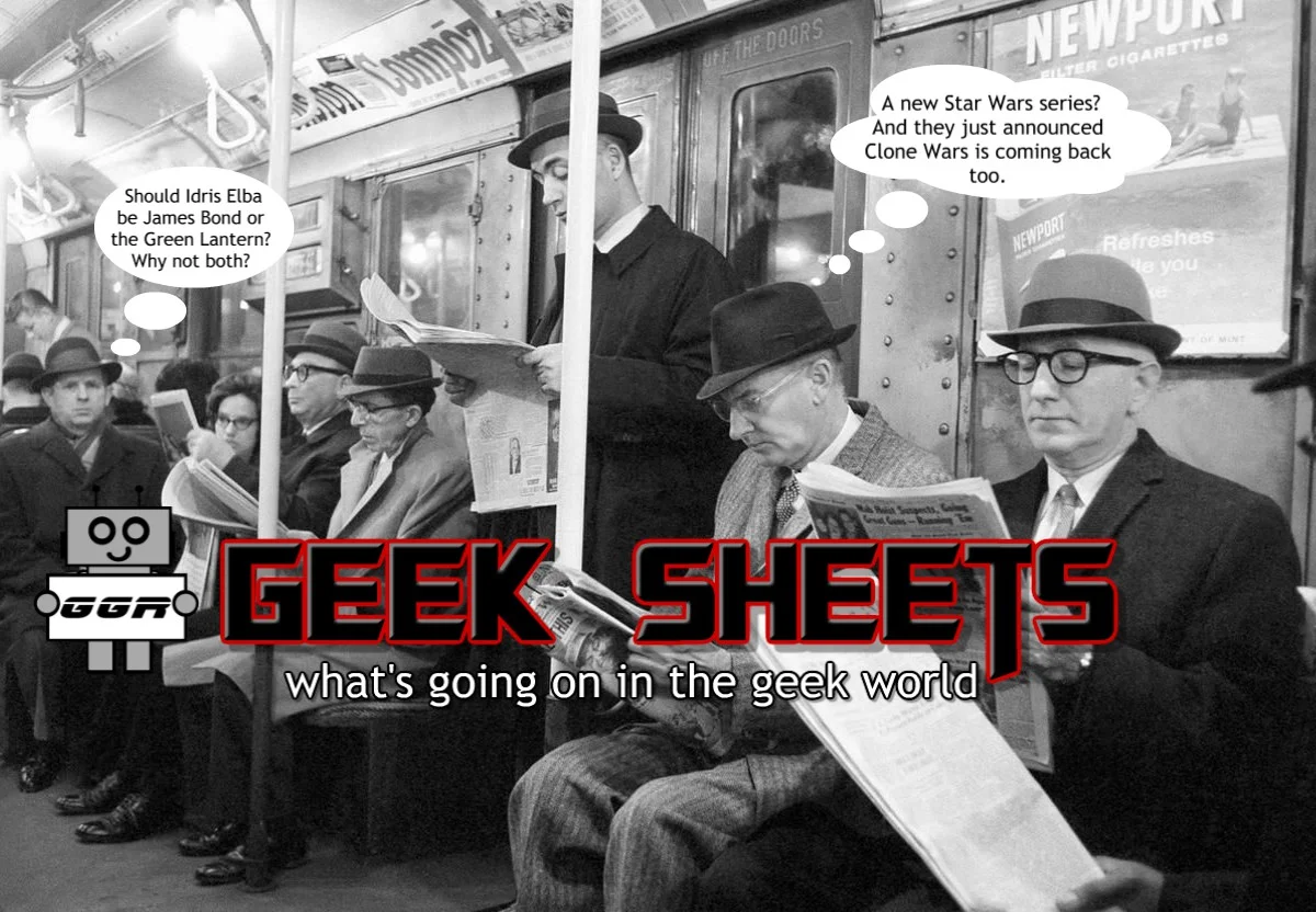 Geek Sheets - Week of August 12-18th