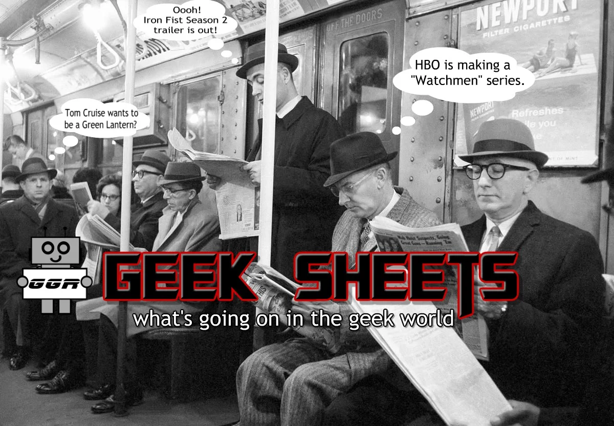 Geek Sheets 8/20/2018