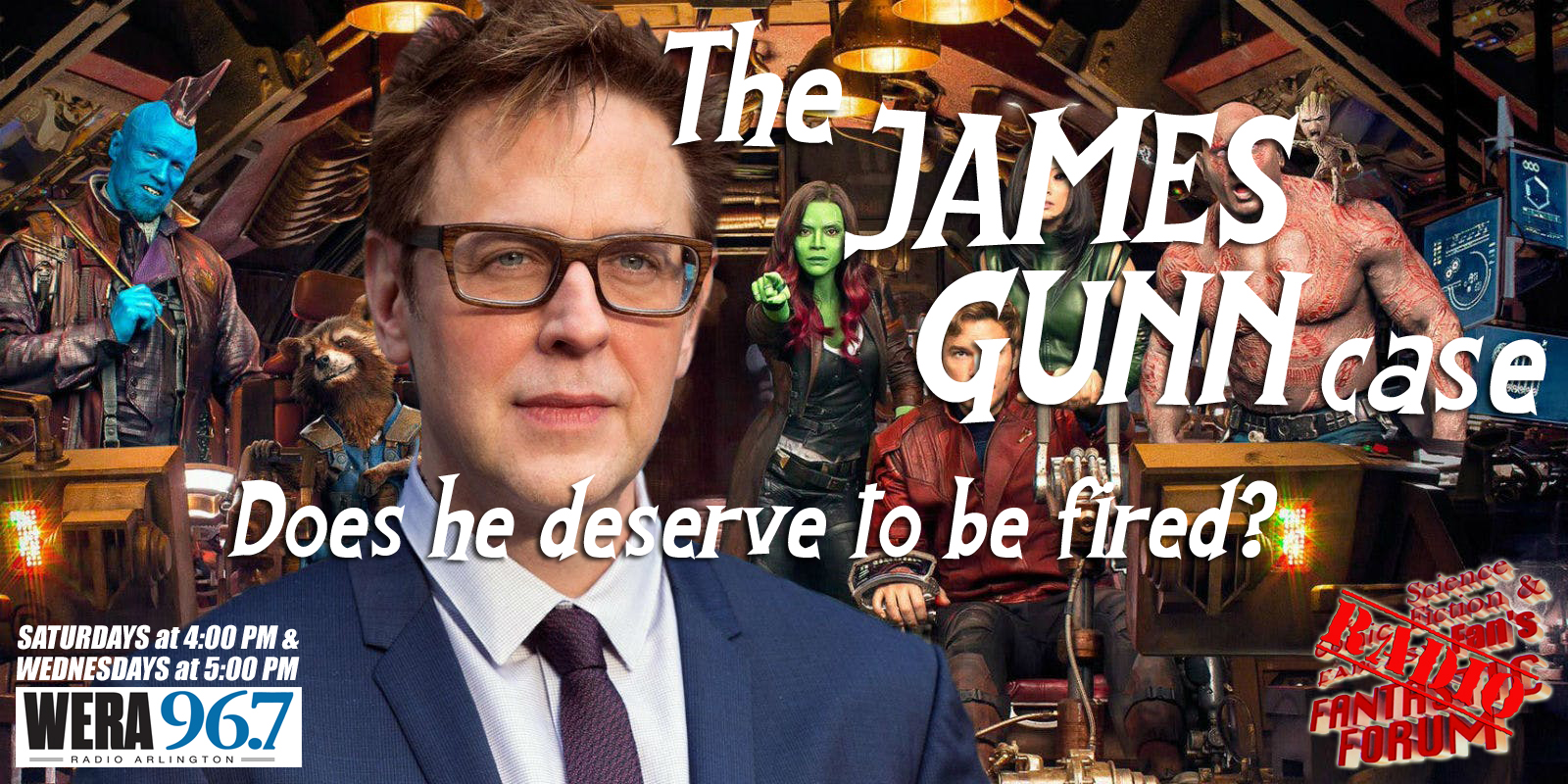 July 28 2018 - The Strange Story of James Gunn