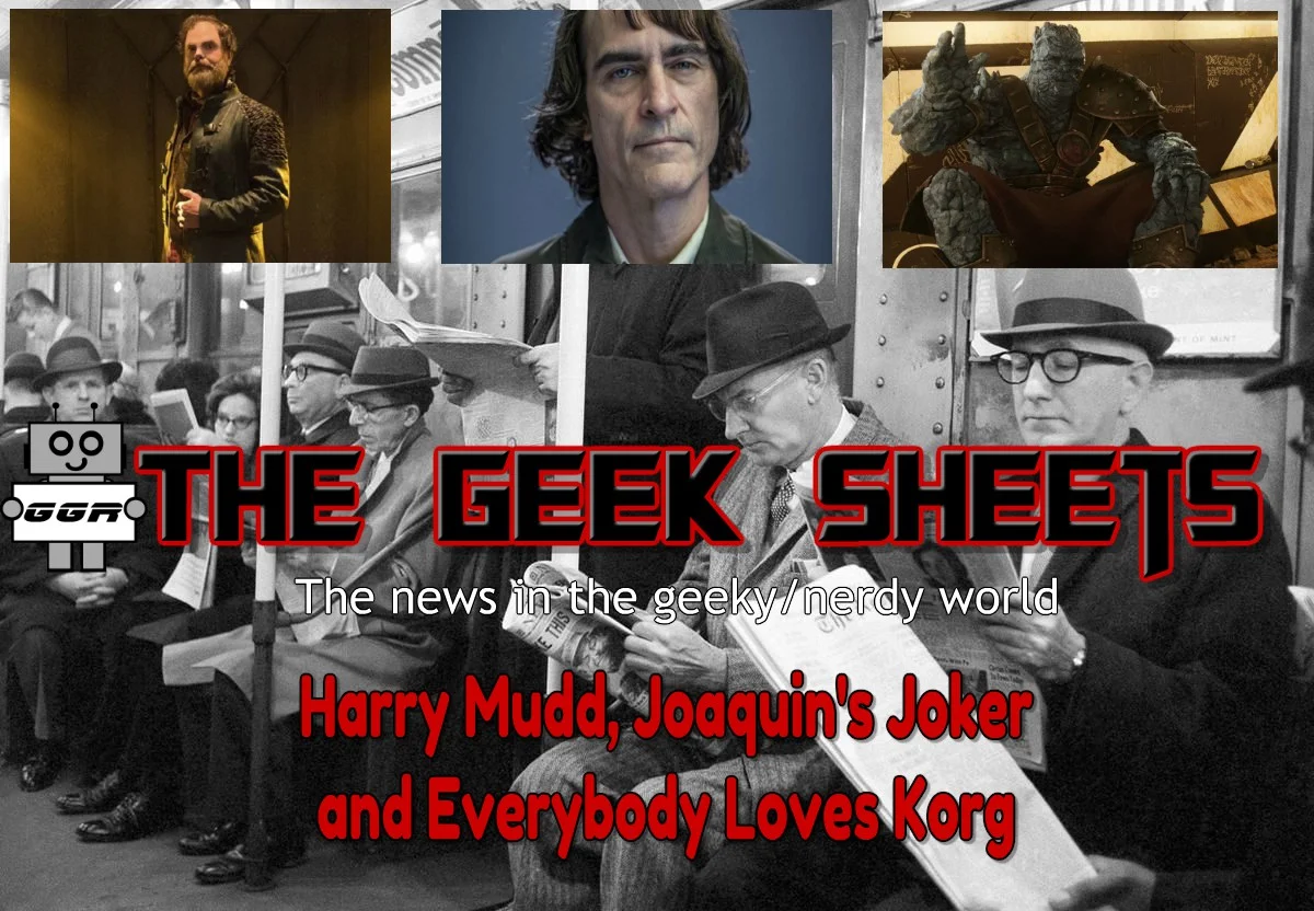 Geek Sheets - Third Week of September 