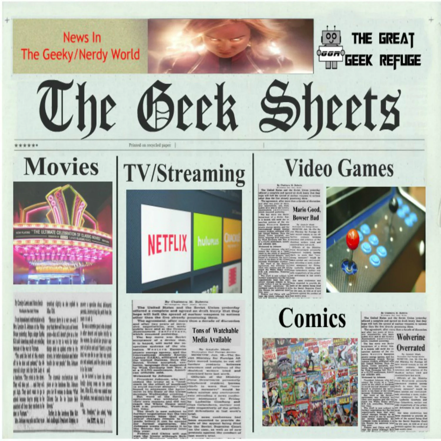 The Geek Sheets Podcast podcast artwork