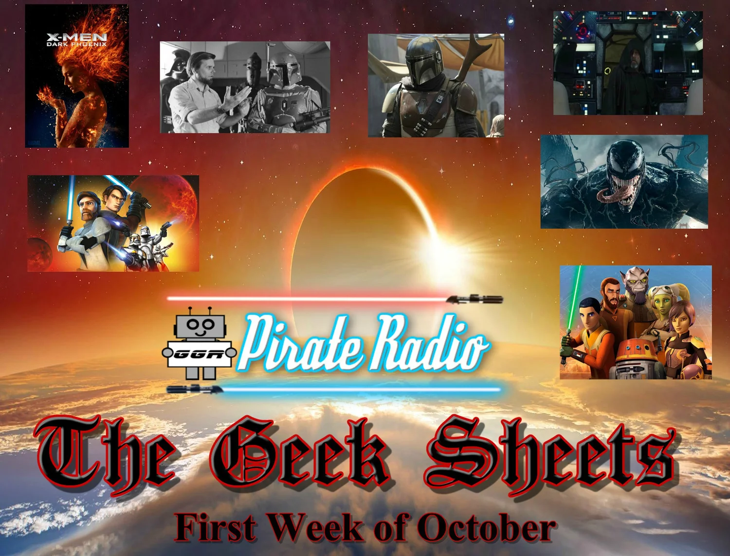 Geek Sheets: Dark Phoenix, Star Wars Talk, and Venom