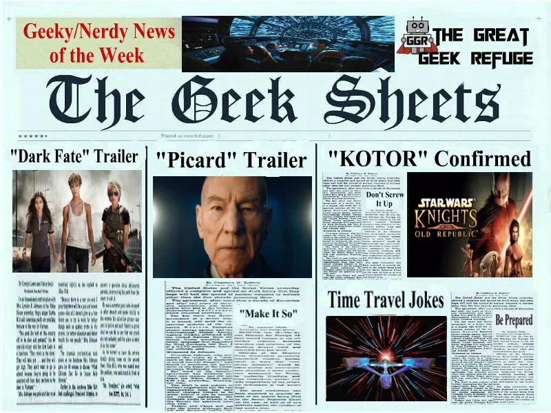 Geek Sheets - Sci Fi Centric! 