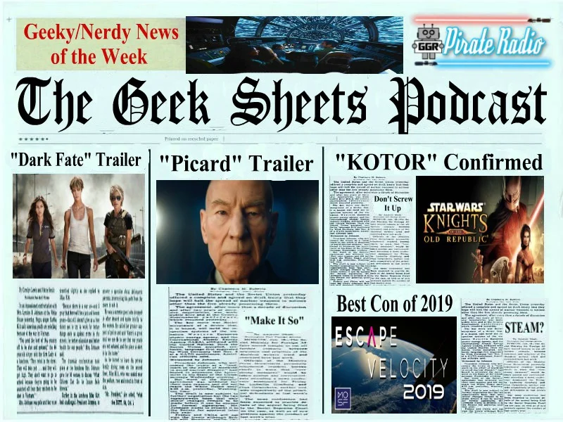 Geek Sheets - Sci-Fi Extravaganza