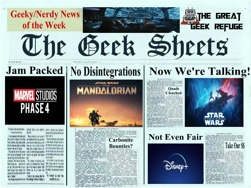 Geek Sheets - D23 2019