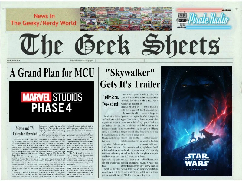 Geek Sheets - D23 News Part 2