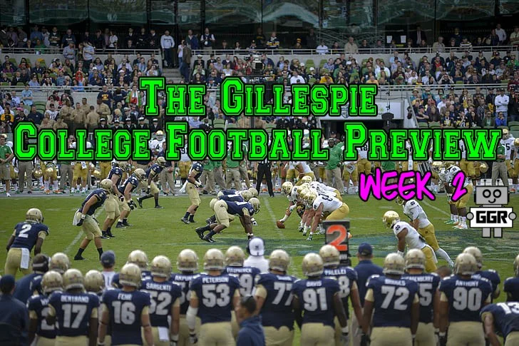 Week 2 College Football Preview