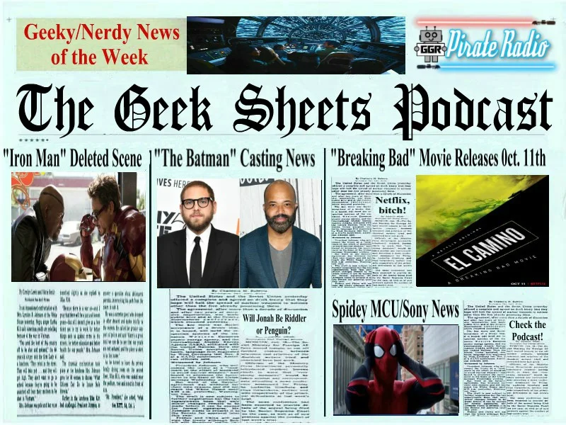 Geek Sheets - "Beginning of Fall" Edition