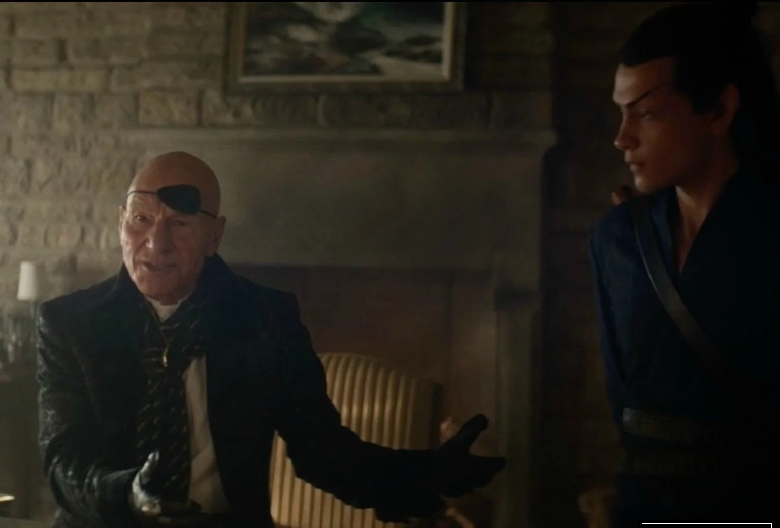 And that the illustrious Admiral Picard chooses to dress like a flamboyant pirate who loves leather gloves. What a future we have to look forward to!