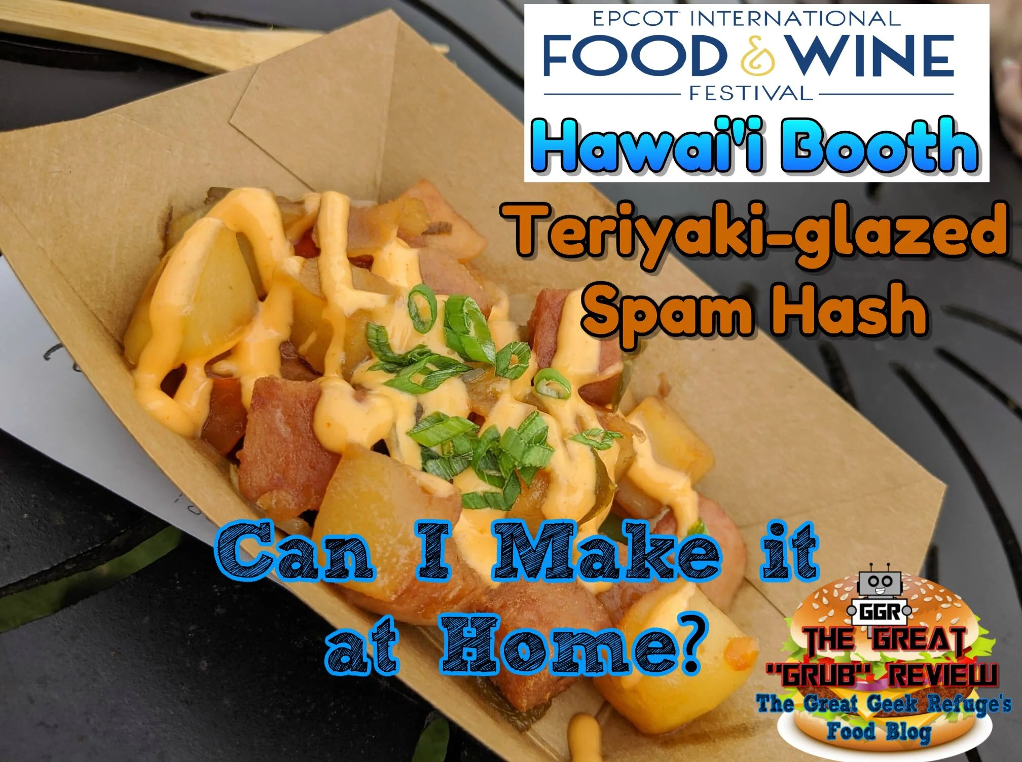 Can I Make It at Home? - Teriyaki-glazed Spam Hash 