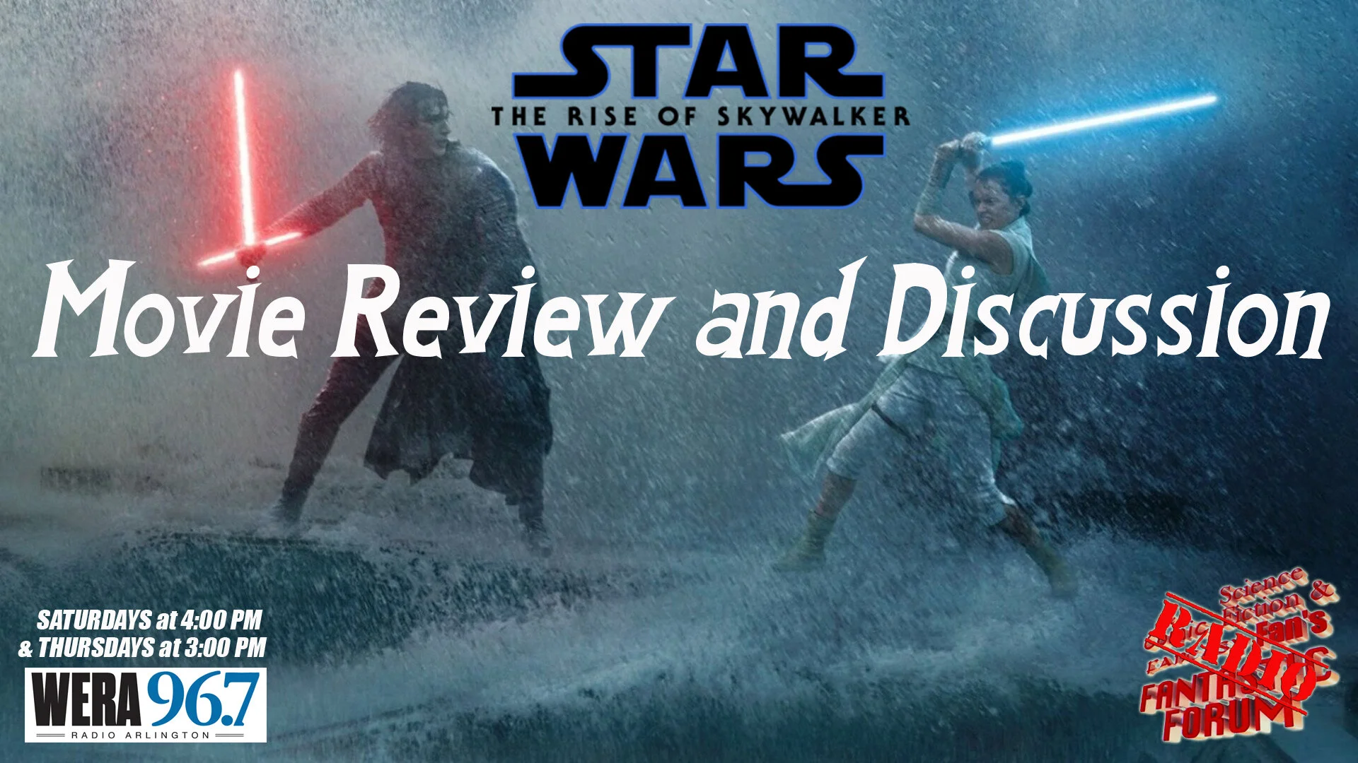 December 21 2019 - Star Wars: The Rise of Skywalker Movie Review and Discussion
