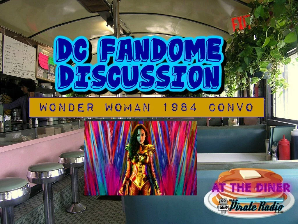 At The Diner - DC Fandome: Wonder Woman 1984 Convo