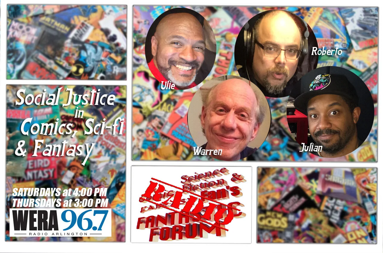 June 13 2020 - Social Justice in Comics, Sci-fi, Fantasy and Horror