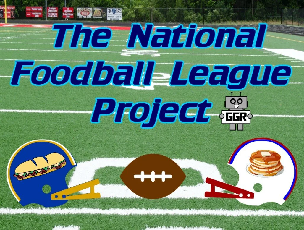 "The National Foodball League" Project Continues