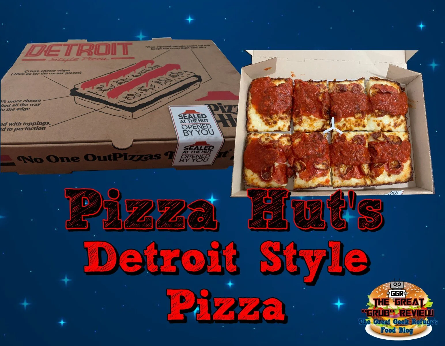 Pizza Hut's Detroit Style Pizza