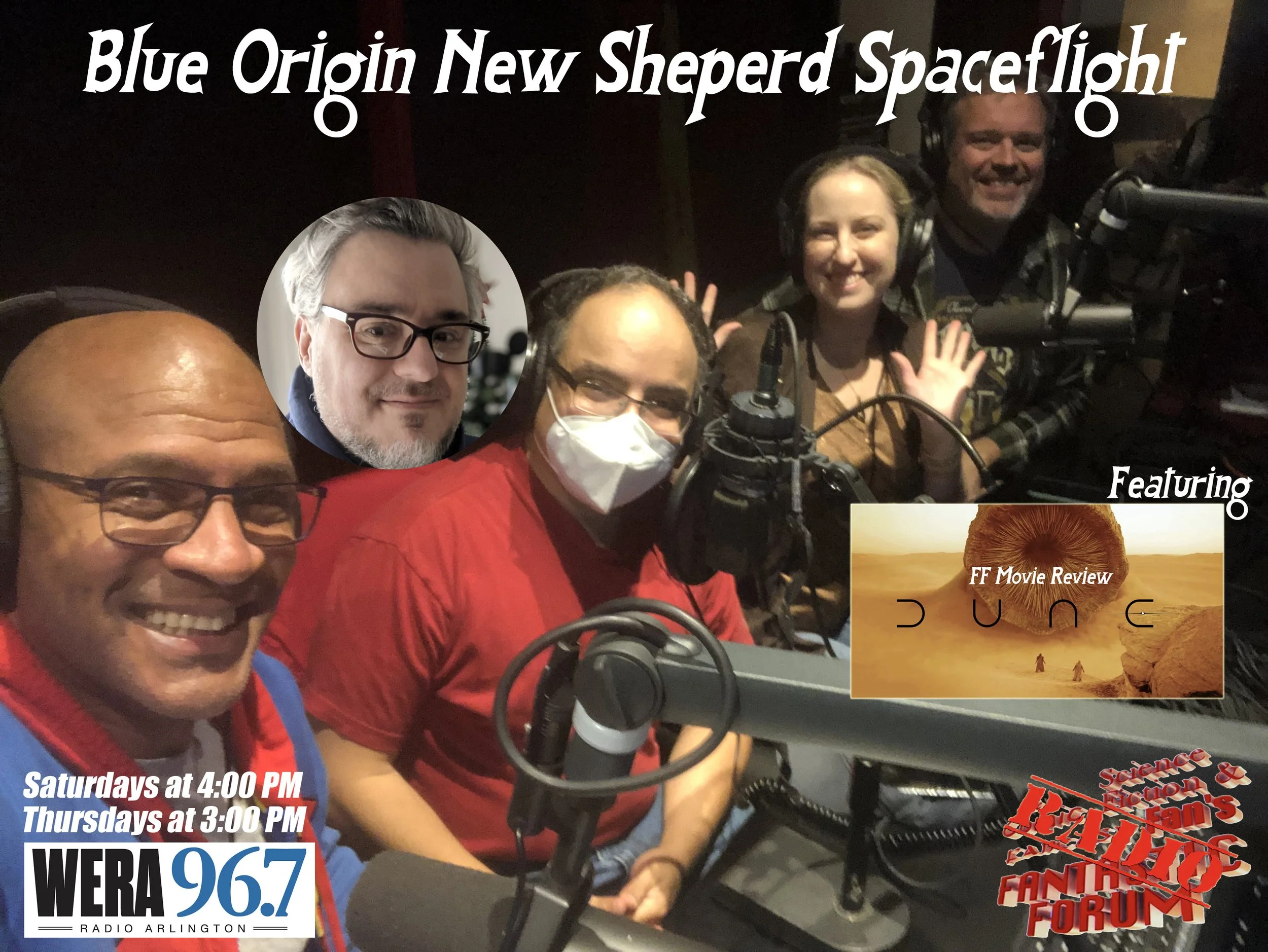 October 16, 2021 - Blue Origin New Shepherd Space Flight with William Shatner