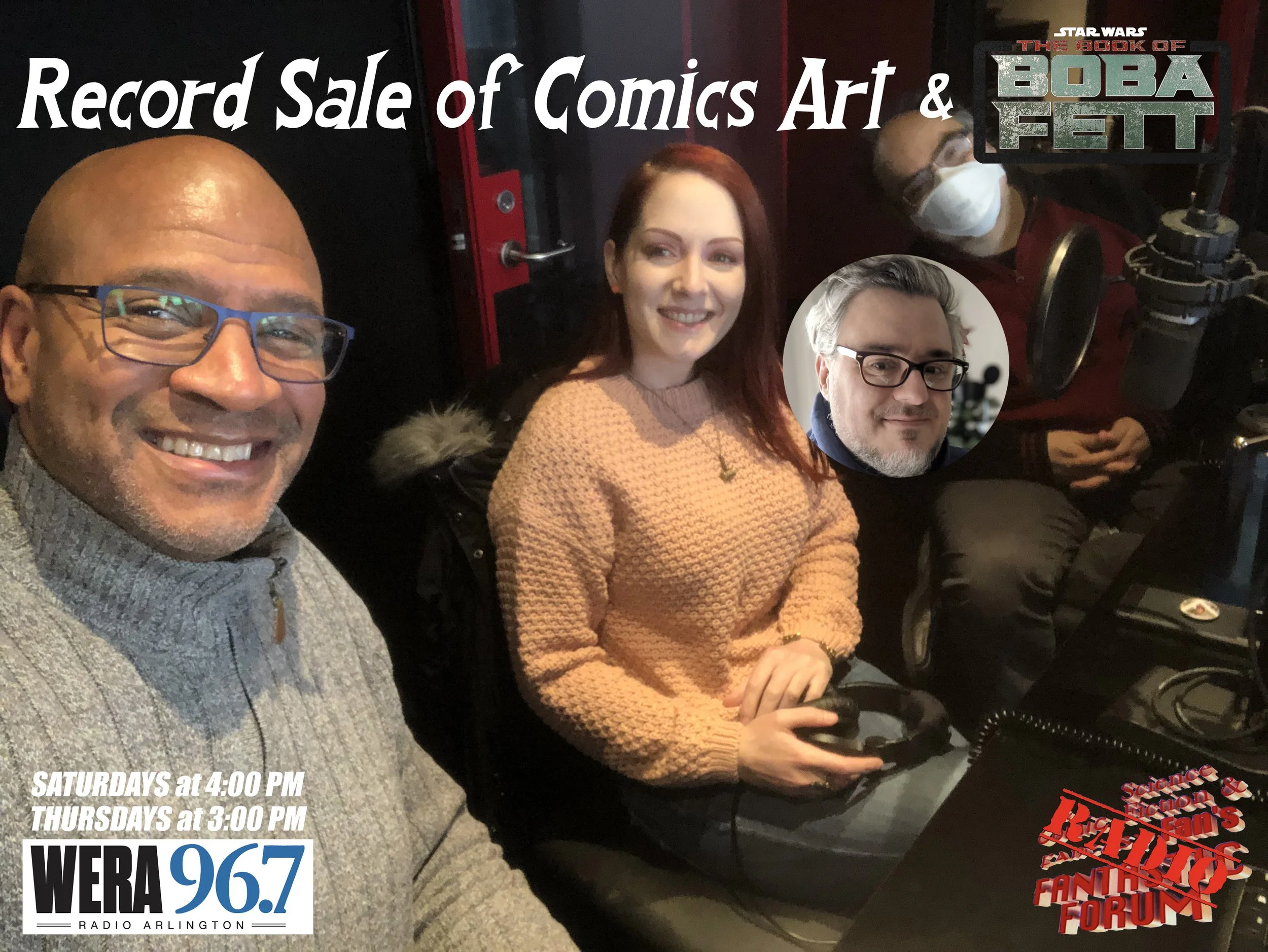 January 22, 2022 - Record Sale of Original Comics Art &amp; The Book of Boba Fett