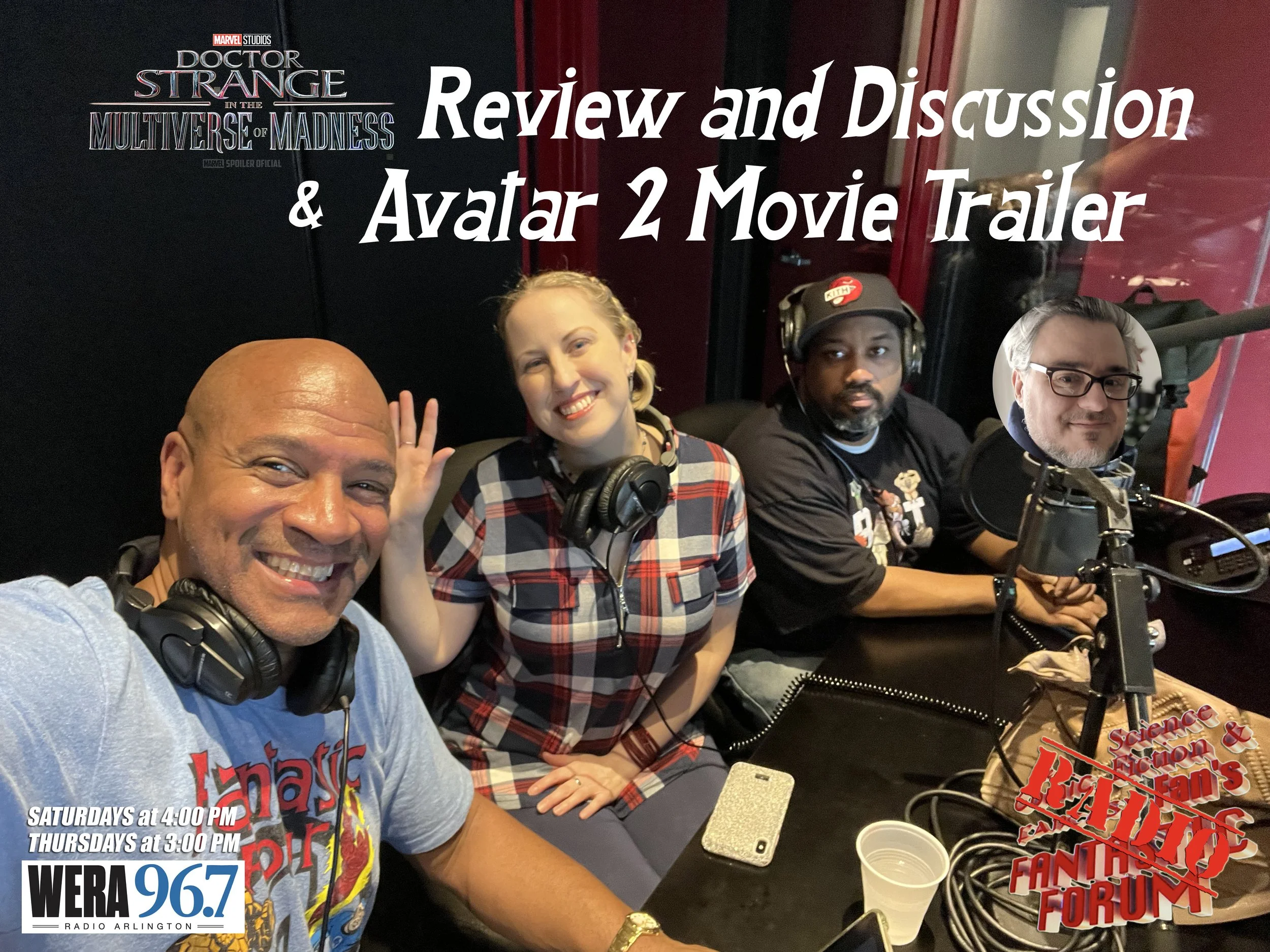 May 14, 2022 - Doctor Strange 2 Review and Discussion, Avatar 2 Trailer