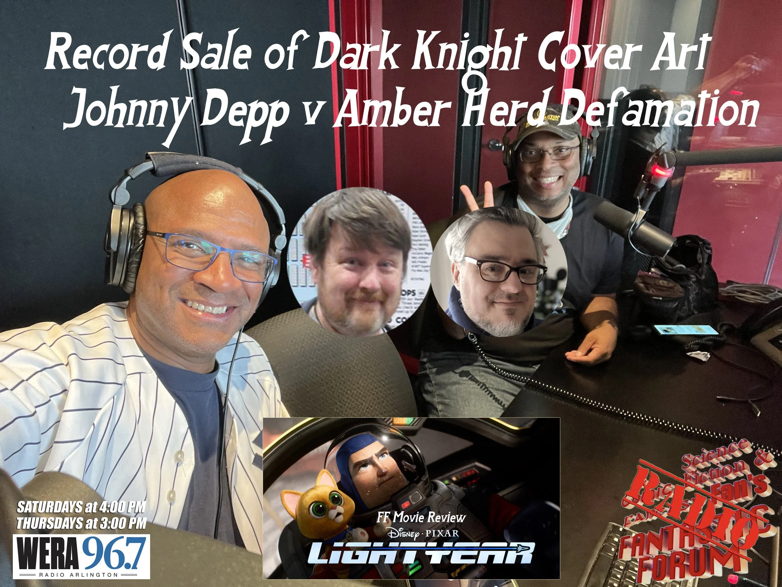 June 18, 2022 - Record Sale of Dark Knight Returns Cover Art, Depp/Heard Defamation Trial