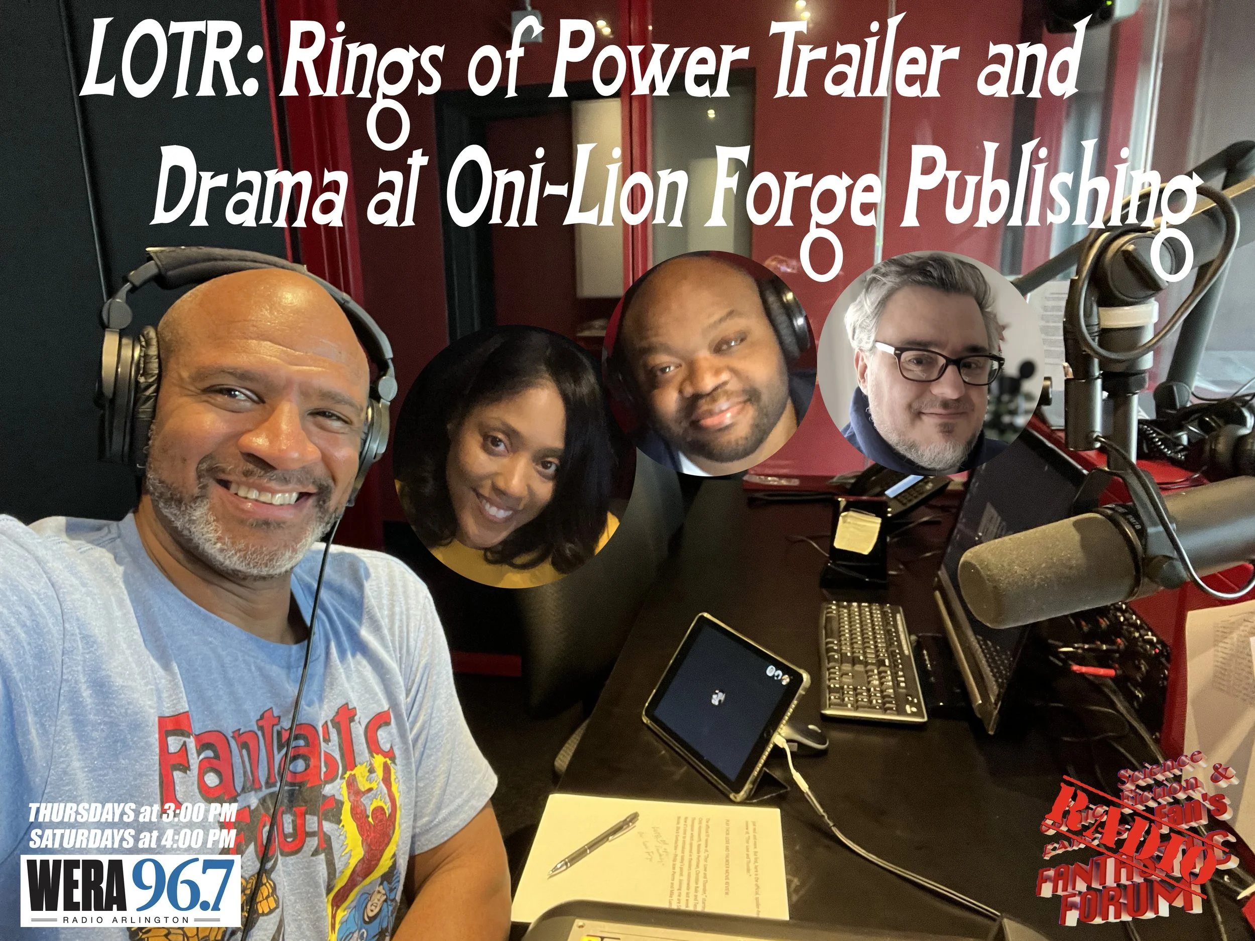 July 16, 2022 - LOTR: The Rings of Power Trailer, Drama at Oni-Lion Forge