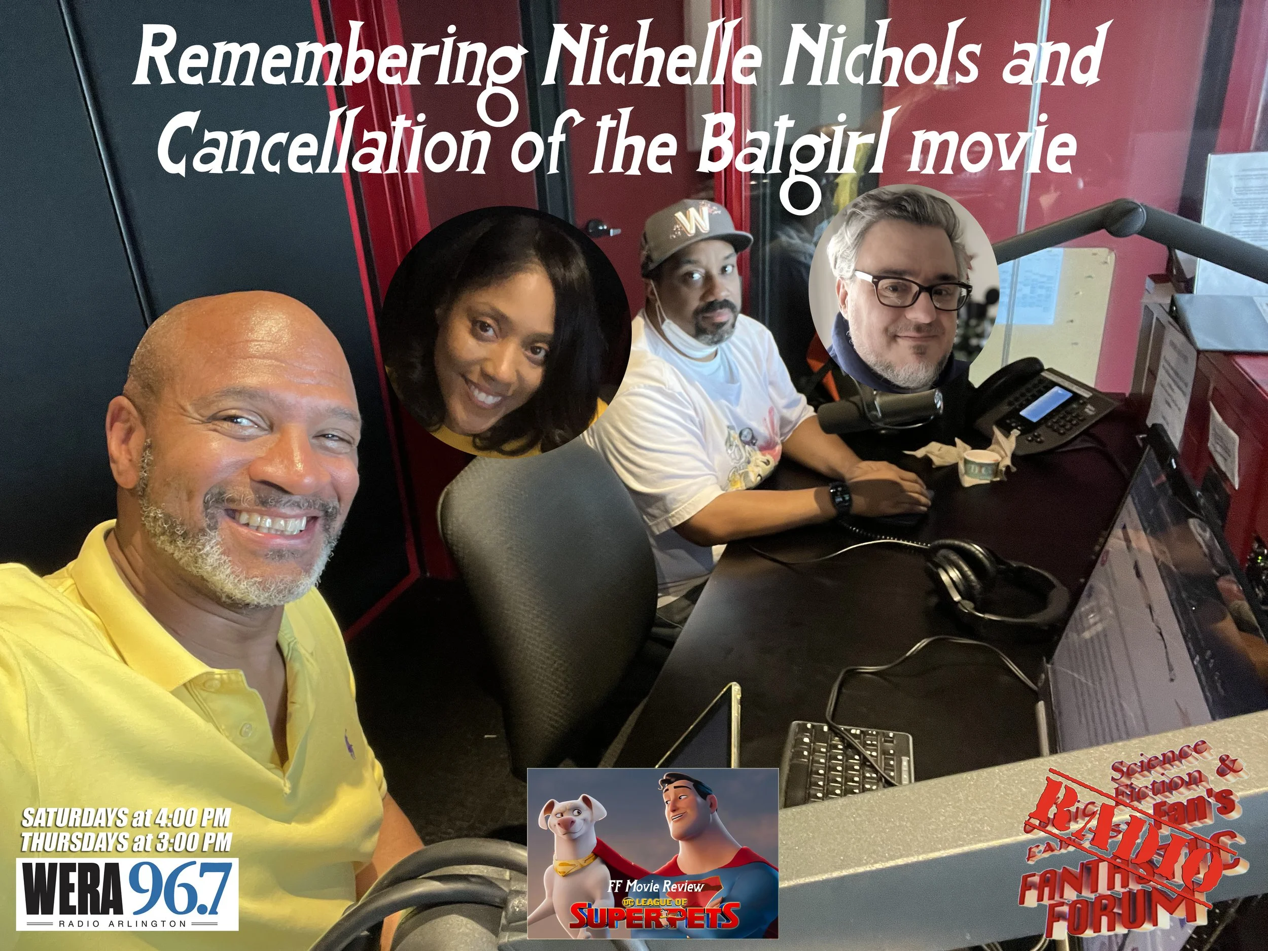 August 6, 2022 - Remembering Nichelle Nichols, Batgirl Cancellation