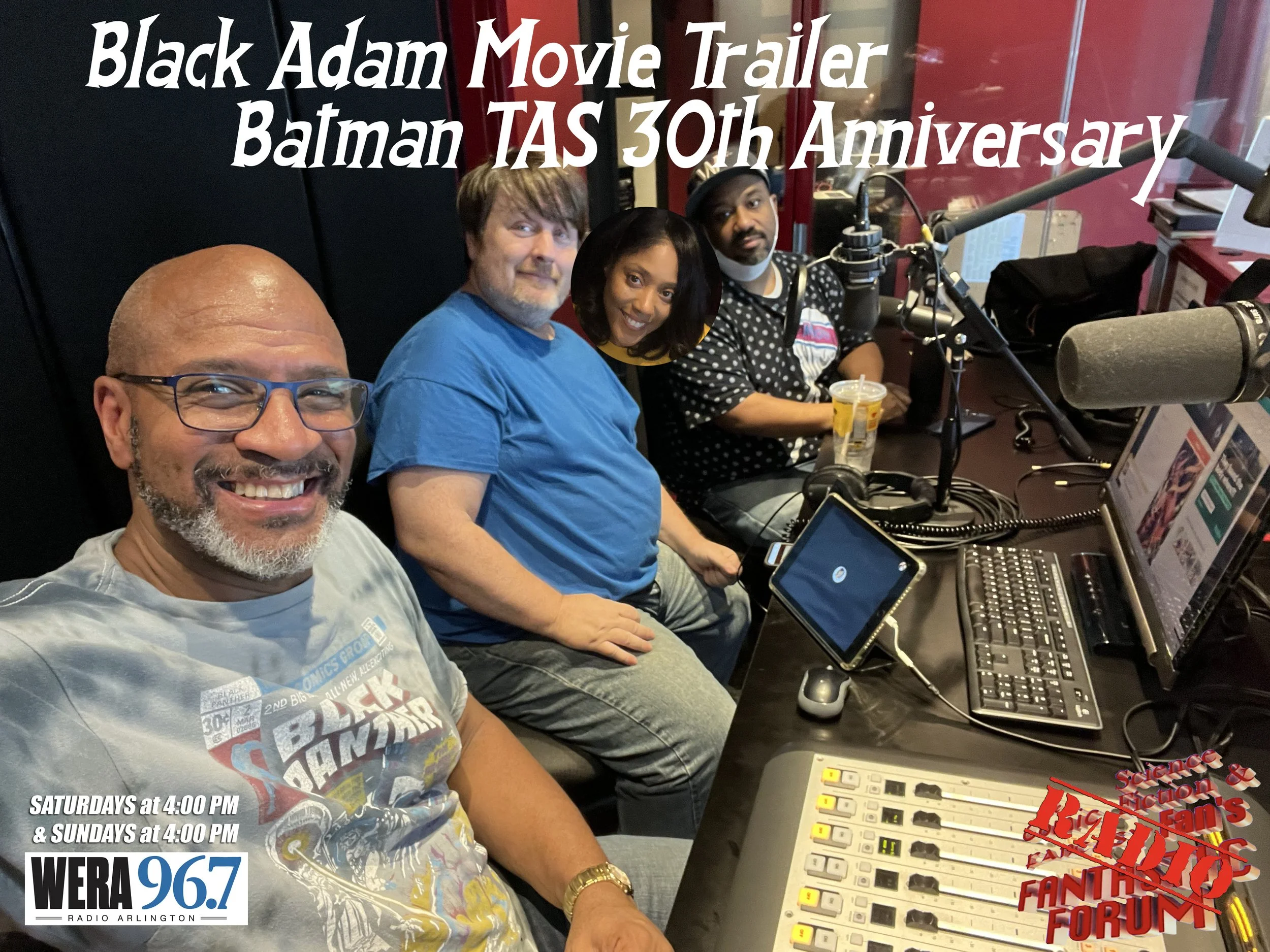 September 10, 2022 - Black Adam Movie Trailer, Batman TAS 30th Anniversary