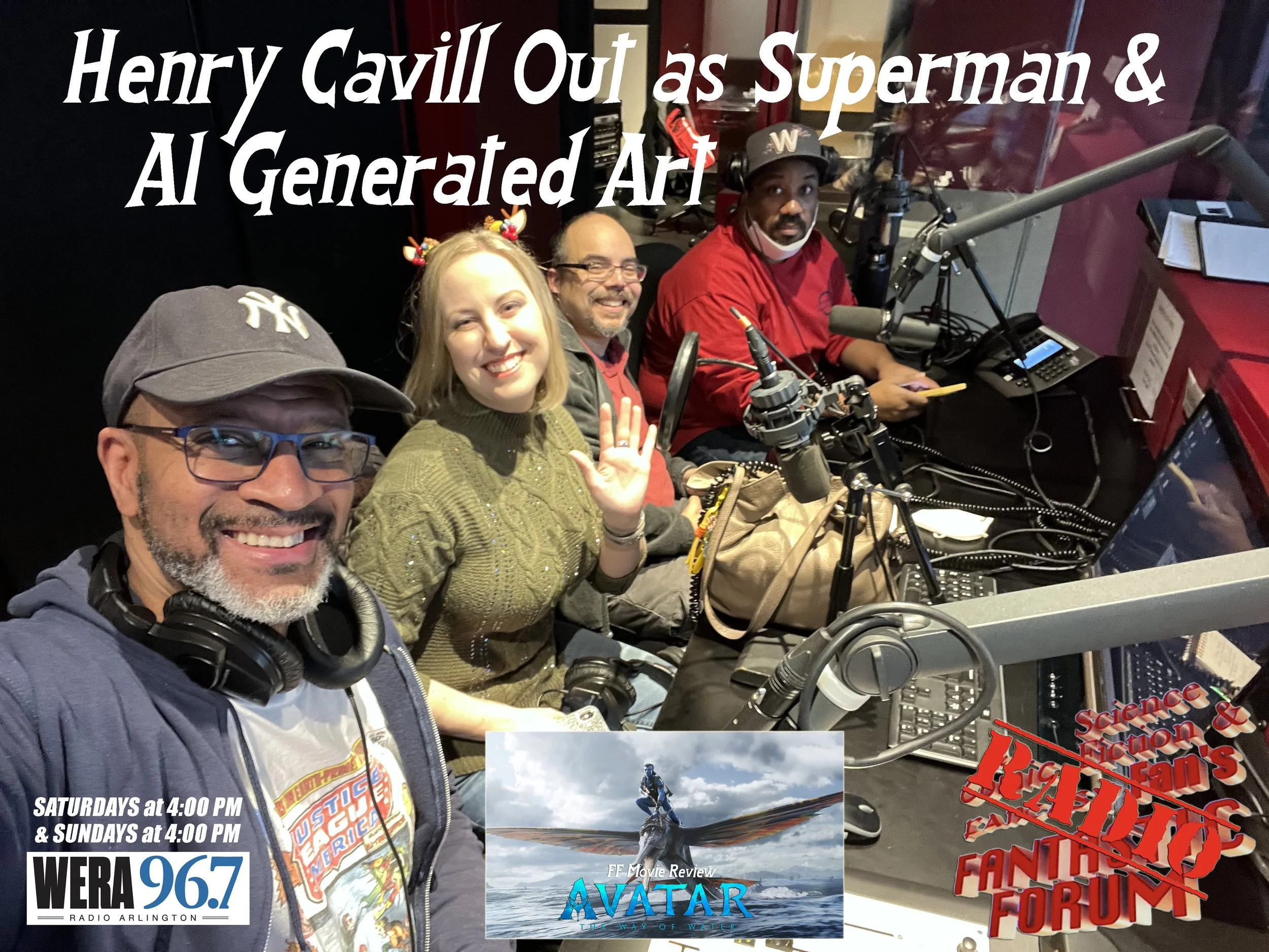 December 17, 2022 - Henry Cavil Out as Superman &amp; AI Generated Art