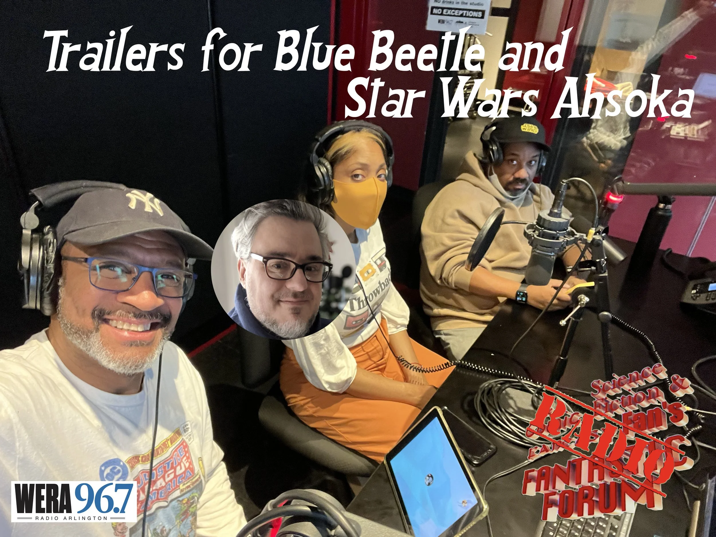 April 8, 2023 - Trailers for Blue Beetle, Star Wars Ahsoka