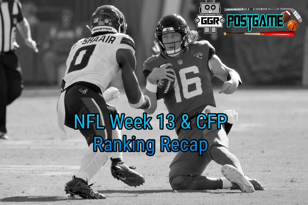 NFL Week 13 &amp; CFP Ranking Recap