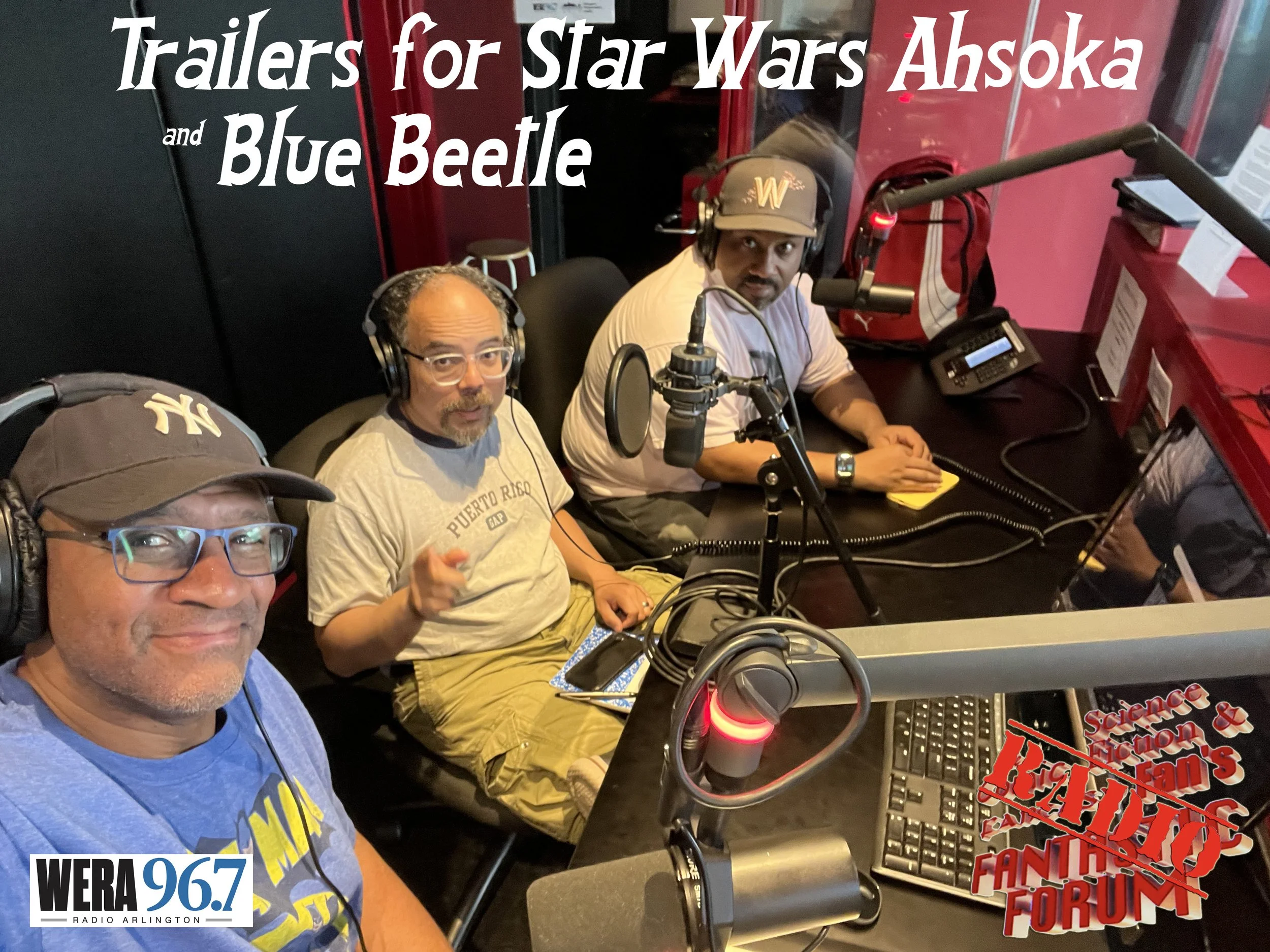 July 15, 2023 - Trailers for Star Wars Ahsoka and Blue Beetle