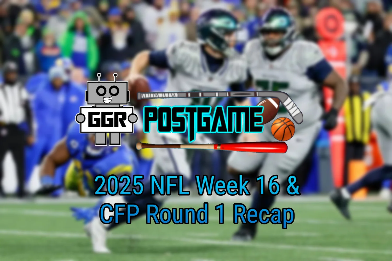 2025 NFL Week 16 & CFP Round 1 Recap episode artwork
