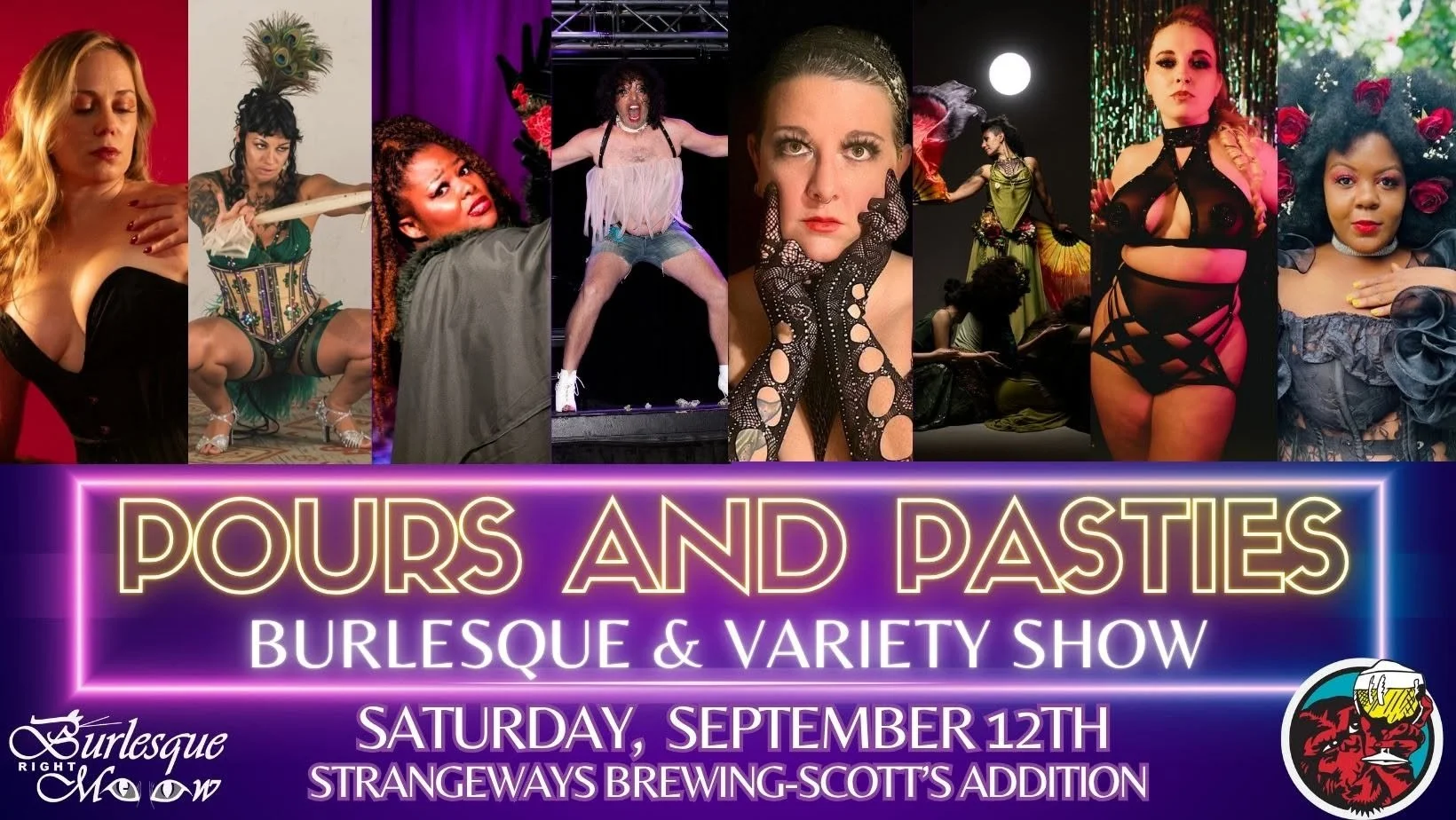 Pours and Pasties Burlesque and Variety Show