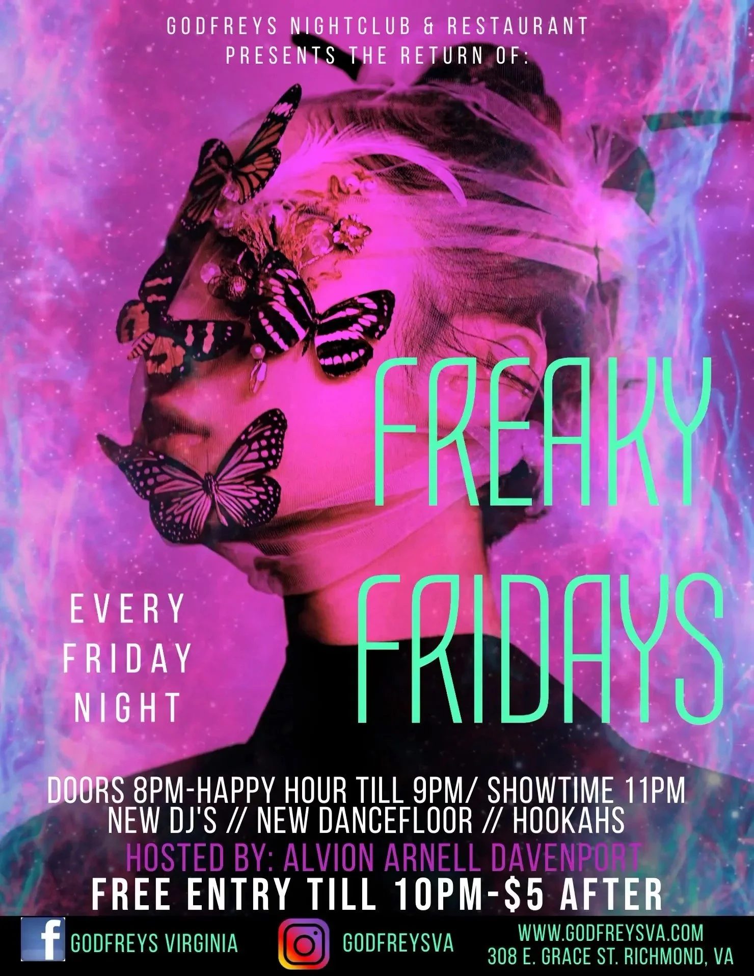 FREAKY FRIDAYS @ GODFREYS 