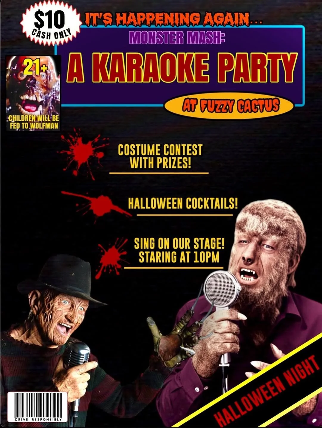 Halloween Karaoke Party