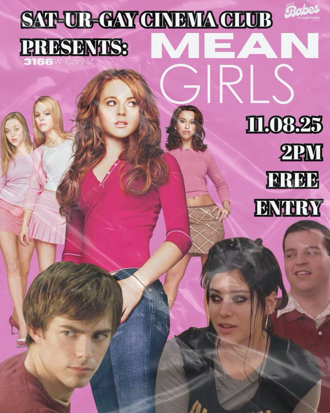 Sat-Ur-Gay Cinema Club (Mean Girls)
