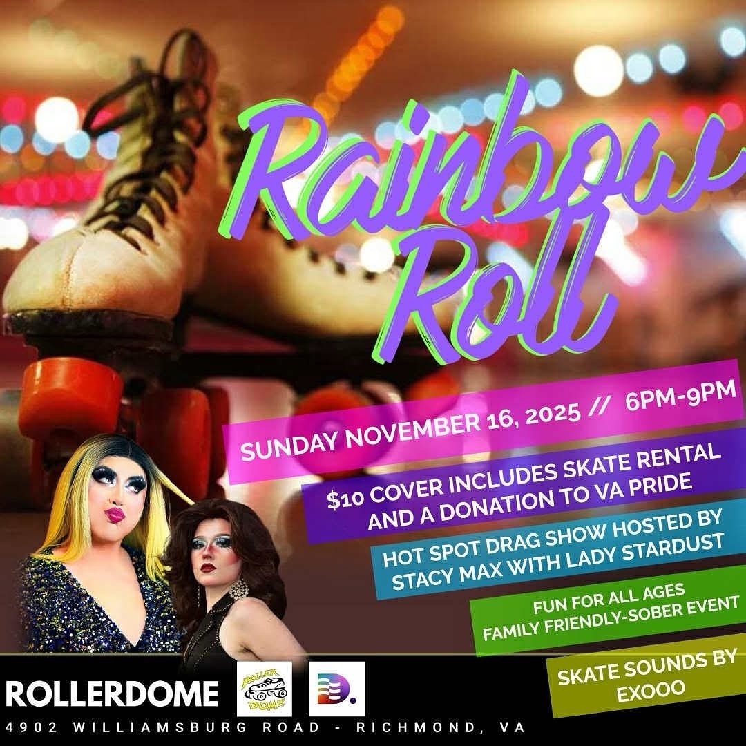 Rollerdome Rainbow Roll