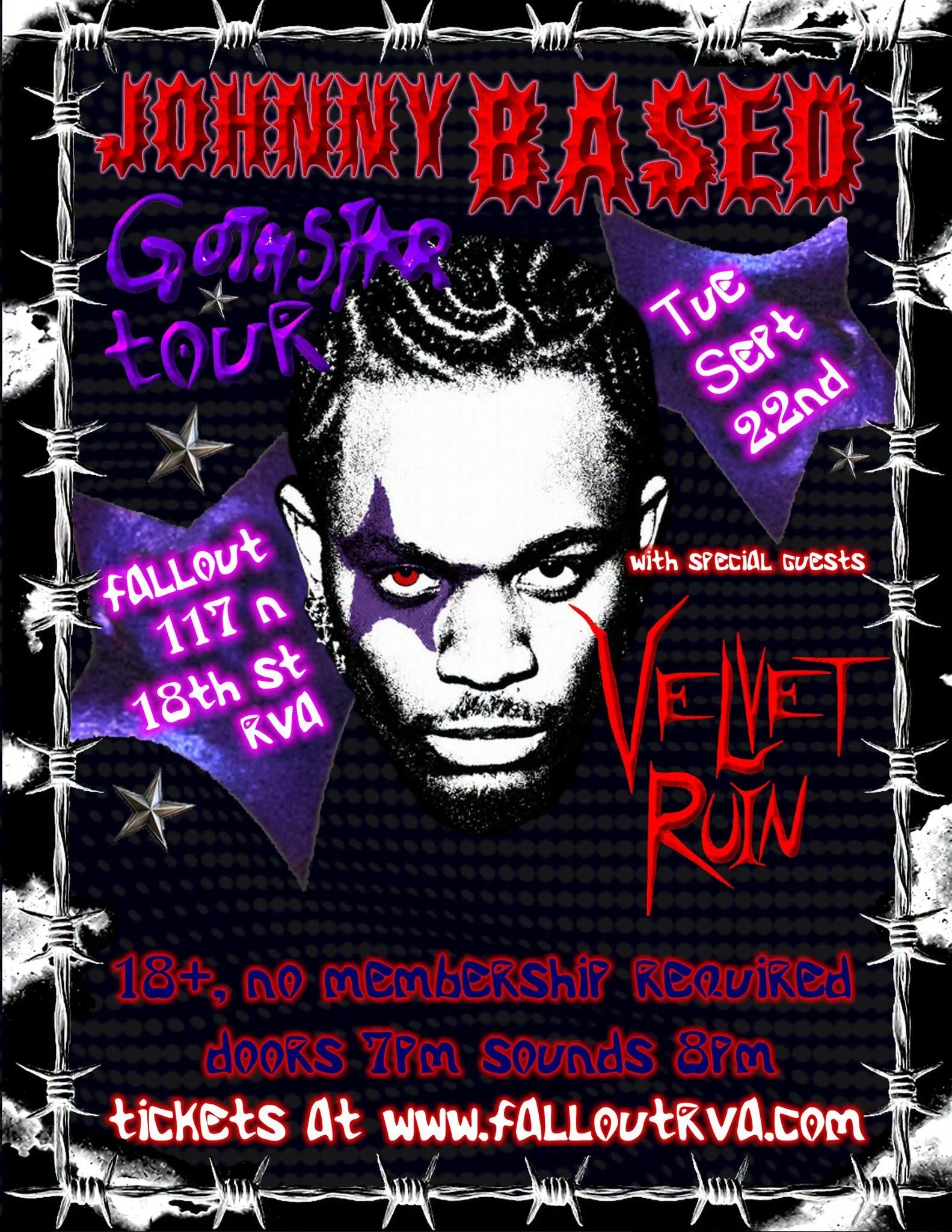 Johnny Based with Velvet Ruin