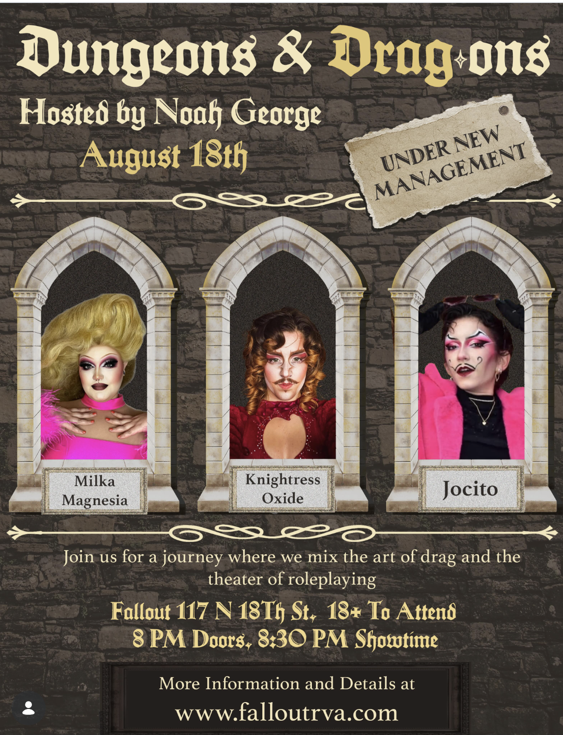 Dungeons and Drag•Ons at Fallout RVA!
