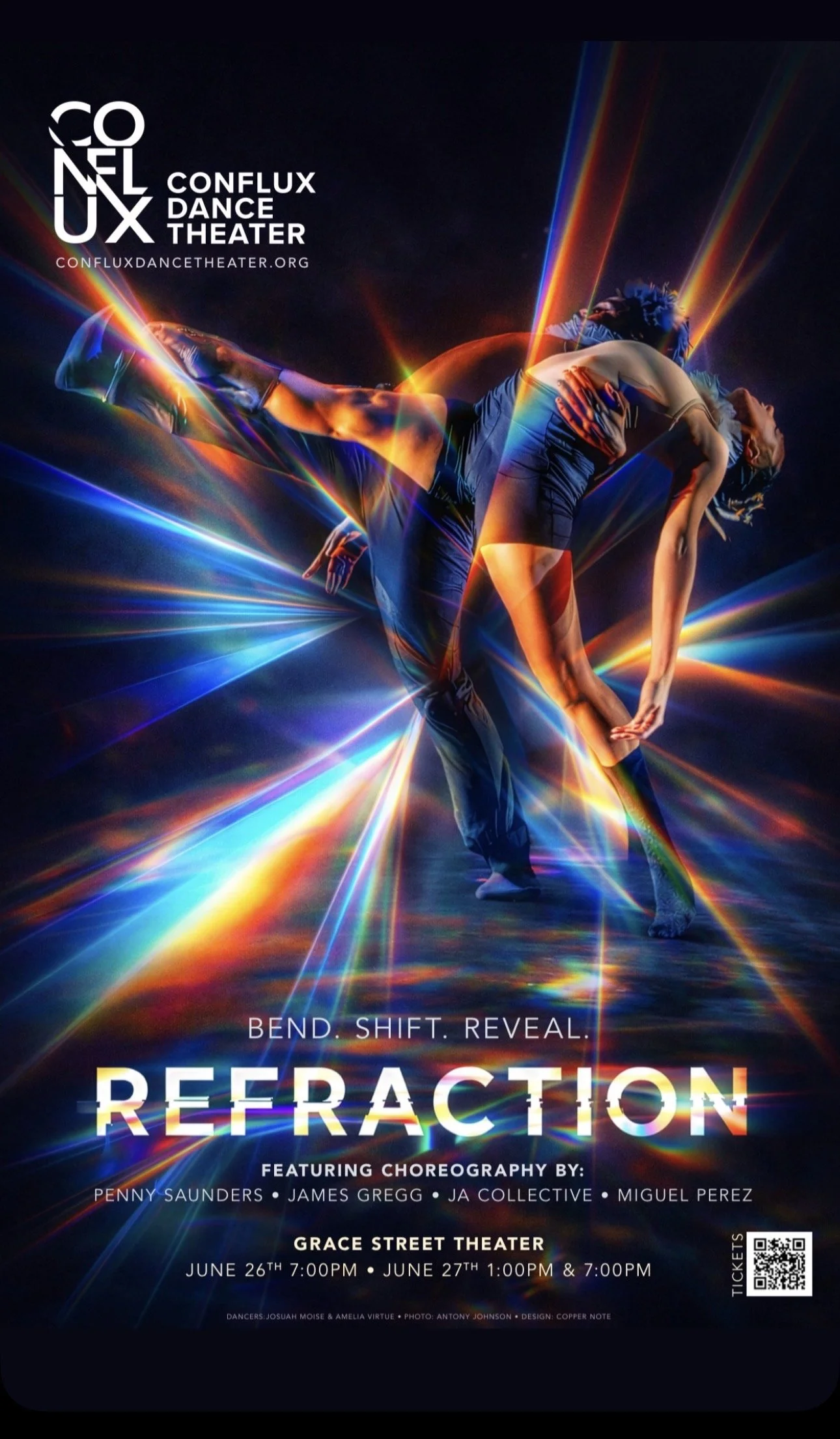 Conflux Dance Theater presents REFRACTION